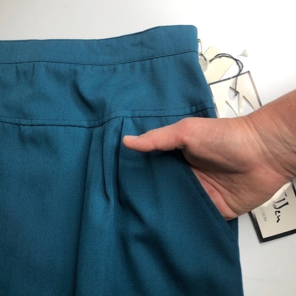 Mary McFadden Wool Blend Vintage Deadstock Midi Skirt Sz 14 NWT - Picture 4 of 13